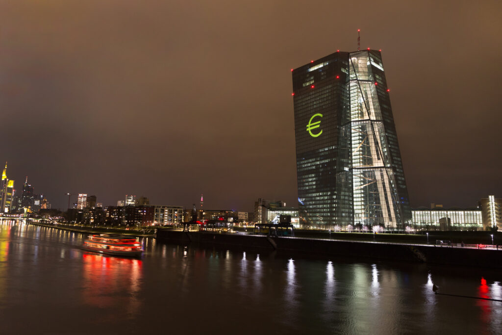 ECB head office in Frankfurt, Germany.