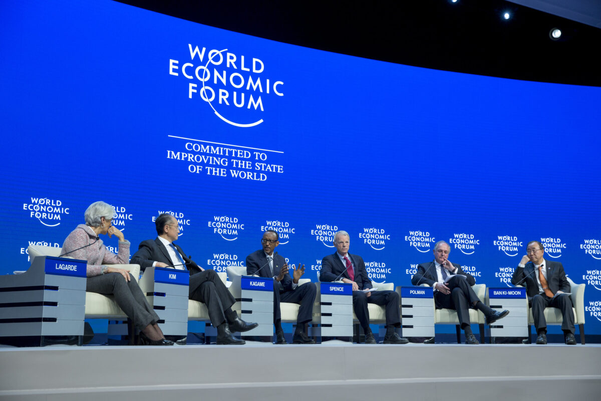 Gathering in Davos, Switzerland, for the WEF 2015 flagship event.