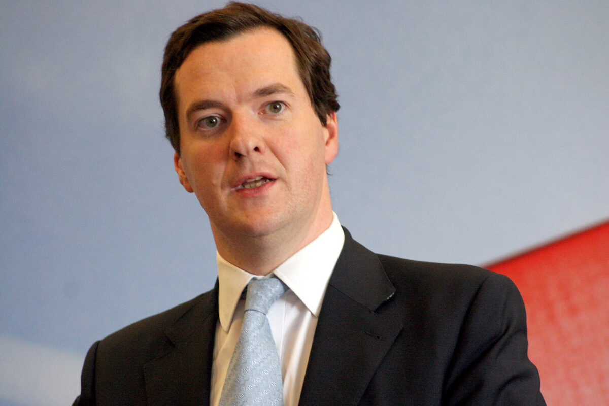 UK Chancellor of the Exchequer George Osborne.