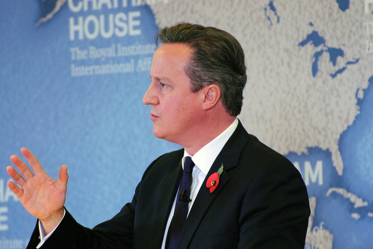 UK Prime Minister David Cameron