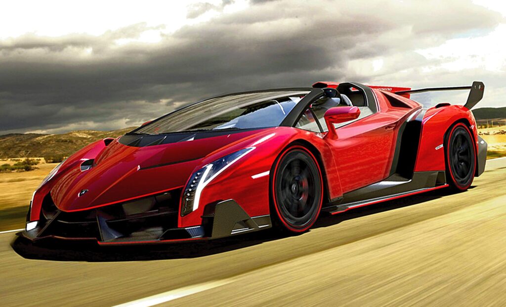 Lamborghini Veneno, a steal at $4.5 million.