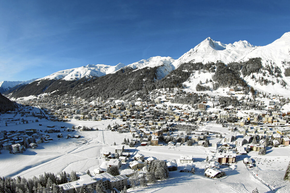 The village of Davos.