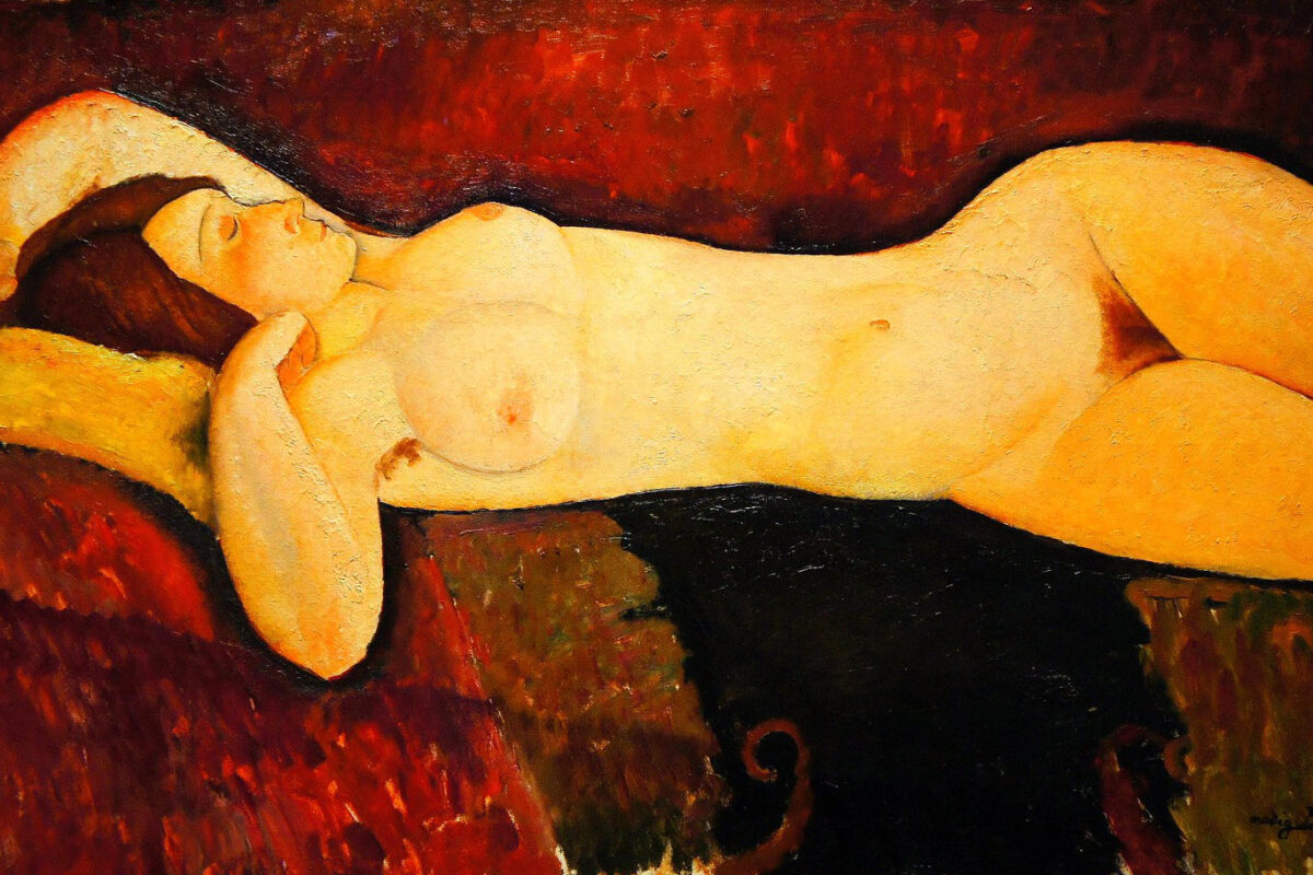 Reclining Nude.