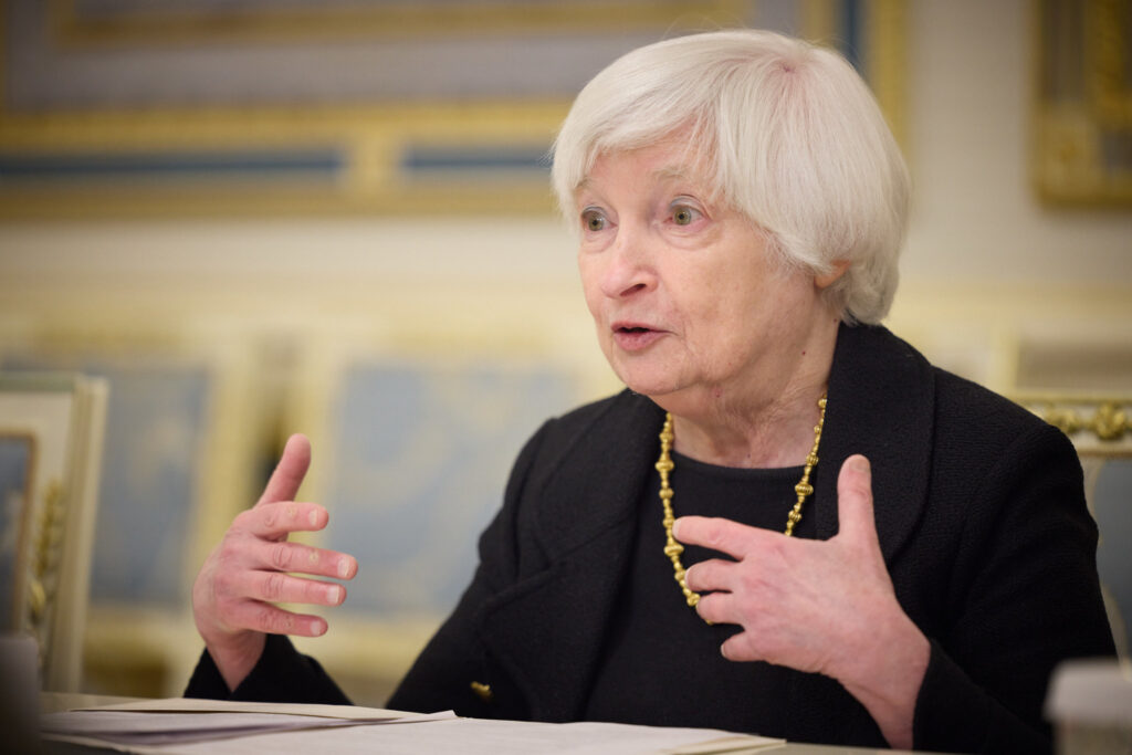 US Secretary of the Treasury Janet Yellen.