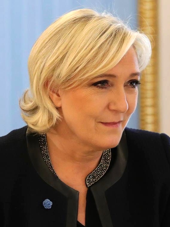 Ms Marine Le Pen.