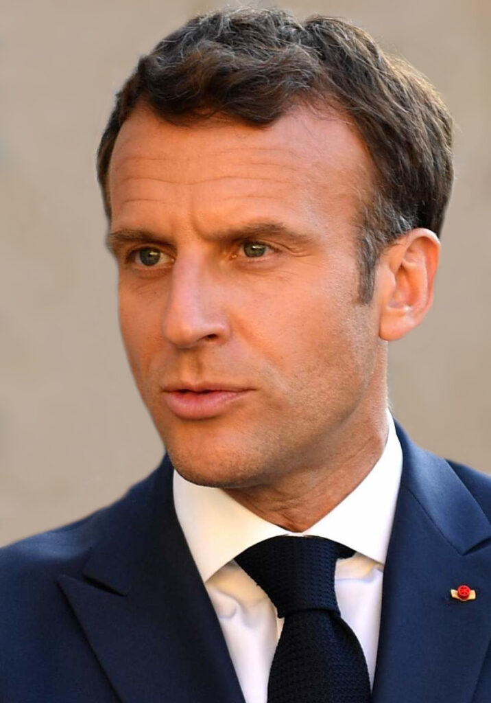 President Emmanuel Macron of France.