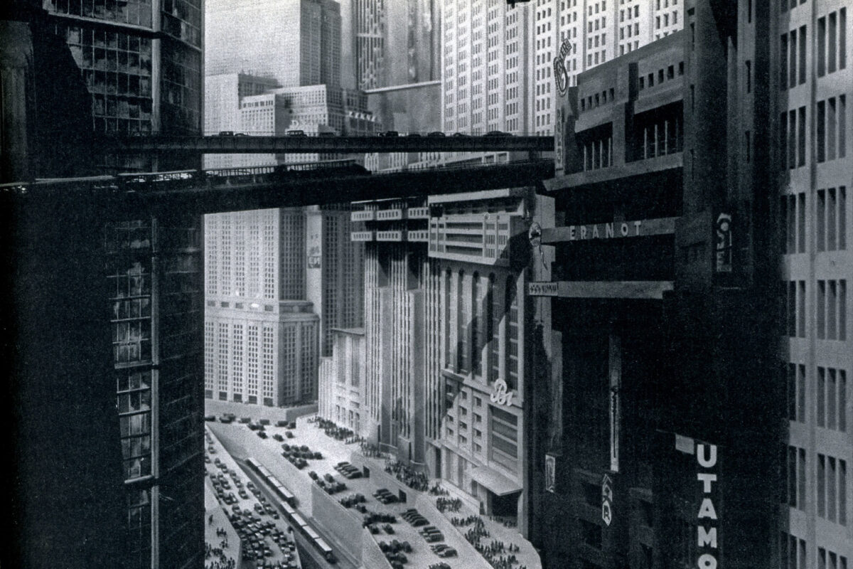 Scene from the 1927 film Metropolis.