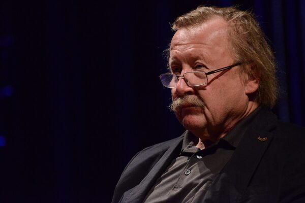 Peter Sloterdijk whilst on a visit to the federal University of Porto Alegre, Brazil.