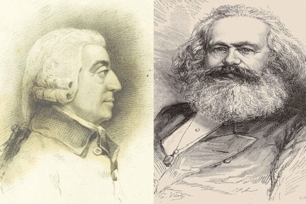 Adam Smith and Karl Marx.