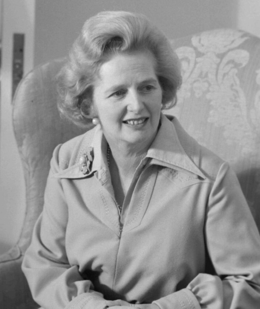 Margareth Thatcher.