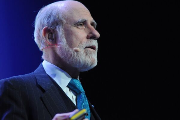 Vinton Cerf, the man to whom we owe the internet.