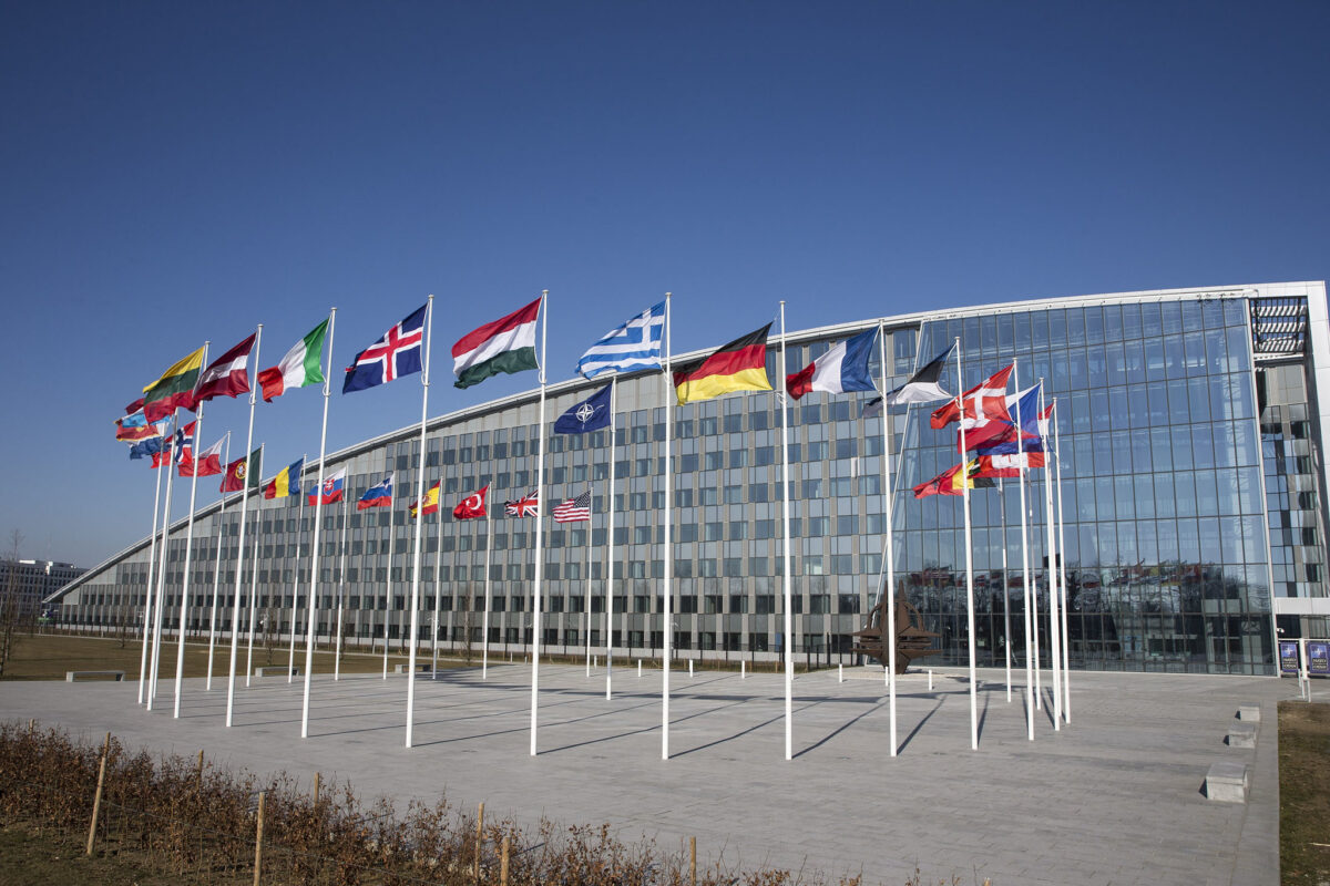 NATO headquarters in Brussels, Belgium.