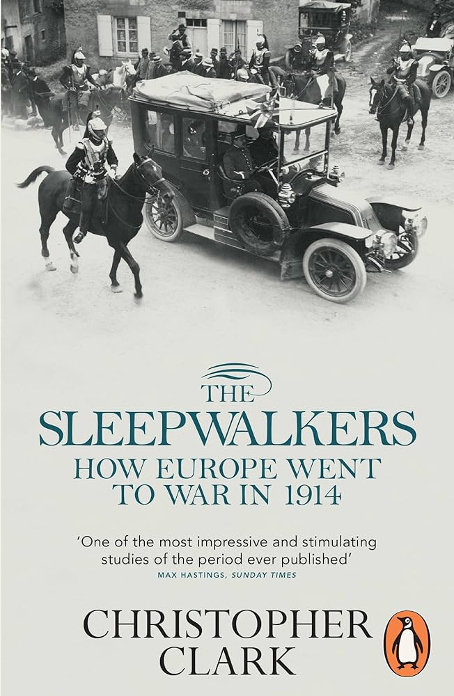 The Sleepwalkers. Book by Christopher Clark.