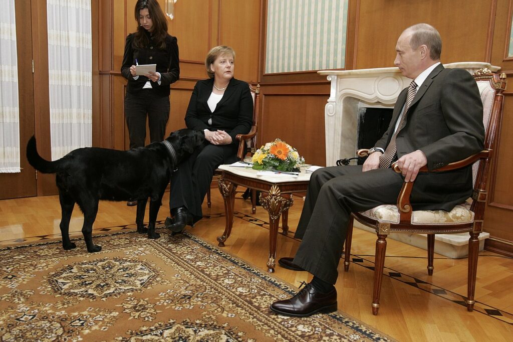 Mr Putin and his Dog of War.