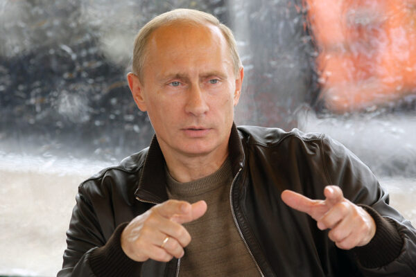 Russian president Vladimir Putin.