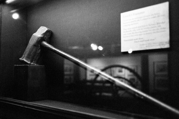 Enoch's Hammer, the tool used by Luddites to stop progress.