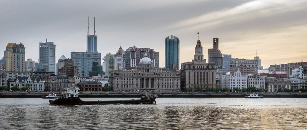 Shanghai Bund in 2015.