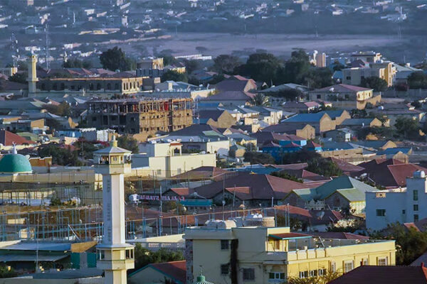 View of Hargeisa, the capital city of Somaliland.