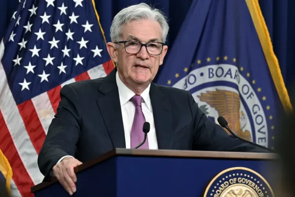 US Federal Reserve chairperson Jerome Powell.